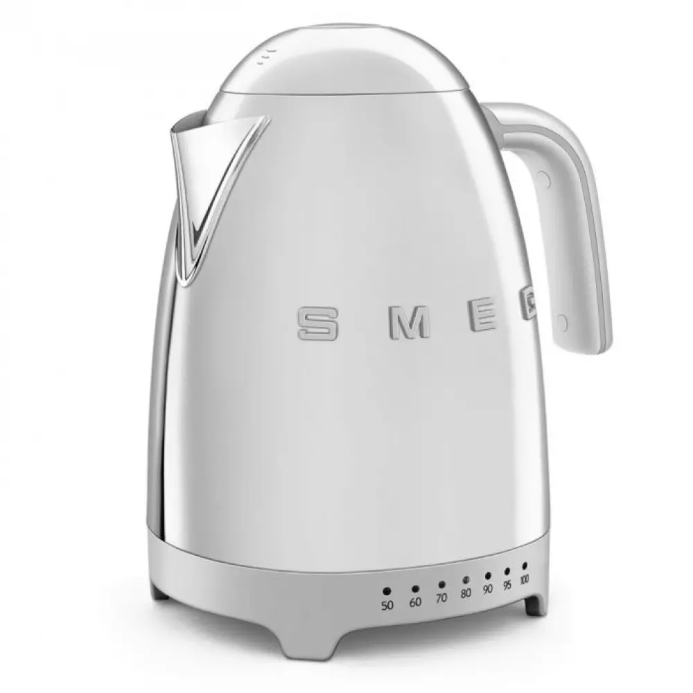 Электрический чайник Smeg KLF04PBEU серебистый