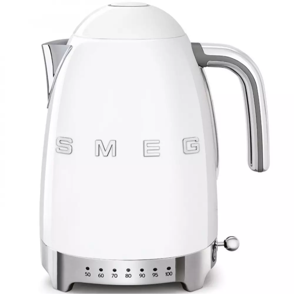 Электрический чайник Smeg KLF04PBEU белый