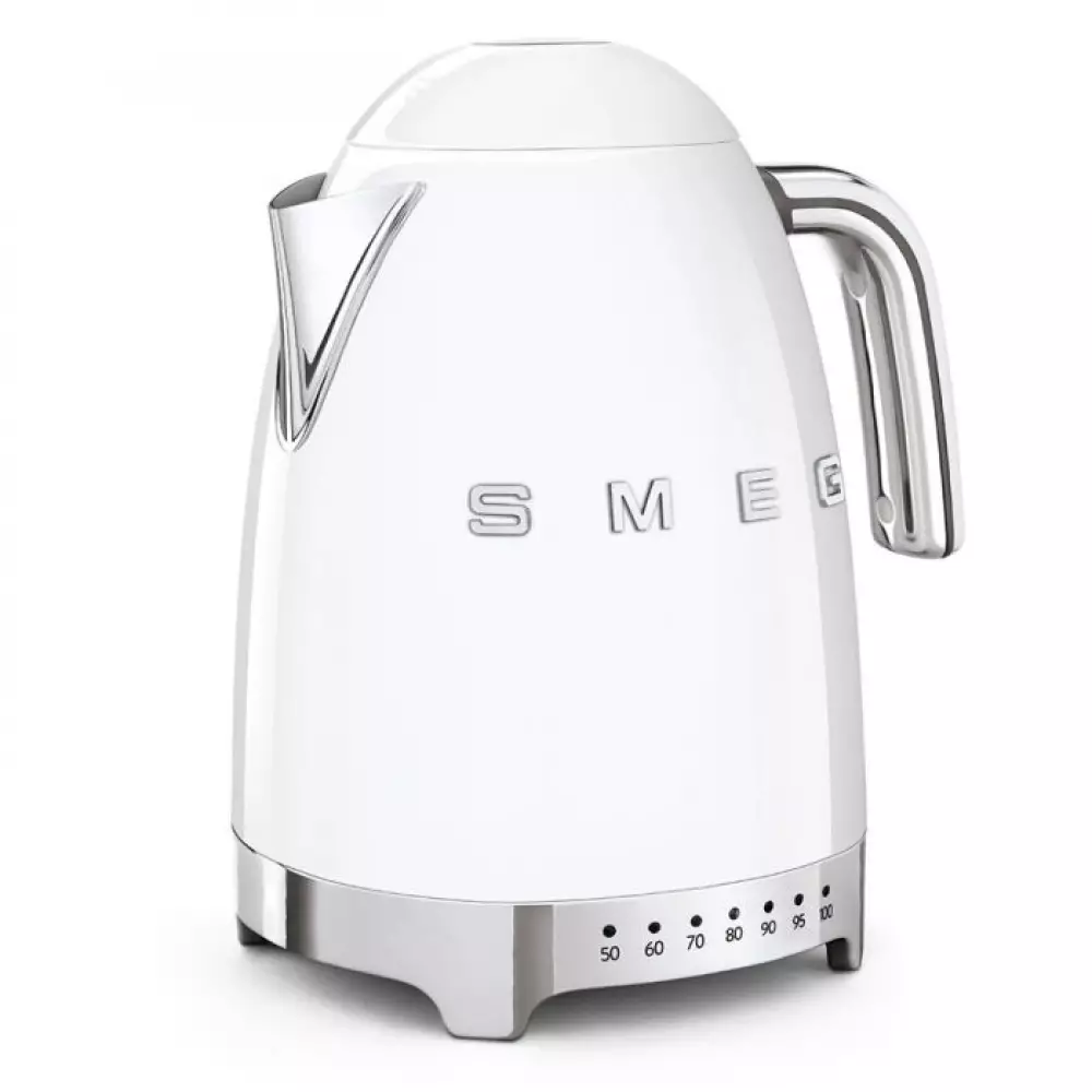 Электрический чайник Smeg KLF04PBEU белый
