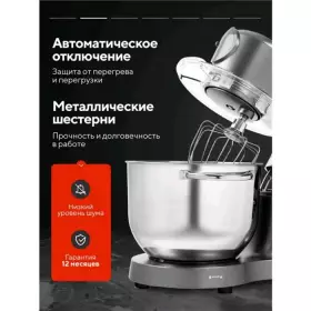 Миксер планетарный Nesons NS-KMGP19MDSB