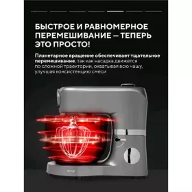 Миксер планетарный Nesons NS-KMGP19MDSB