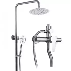 Душевая стойка Dikalan B9064 3-х функциональная, черный