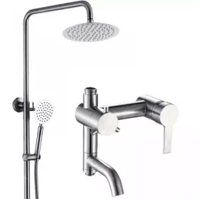 Душевая стойка Dikalan B9065 3-х функциональная, сатин