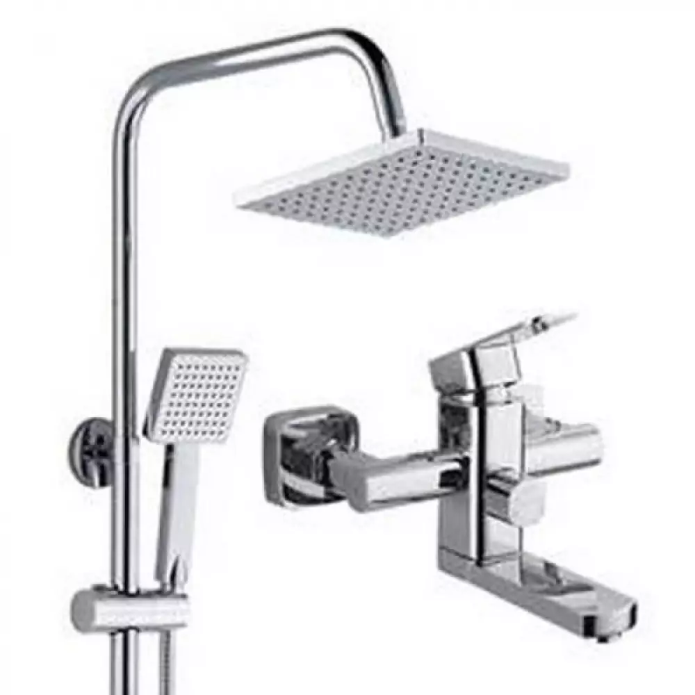 Душевая стойка Dikalan D9066 3-х функциональная, хром