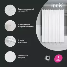 Штора д/ванной Iddis P02PE18i11 200*180