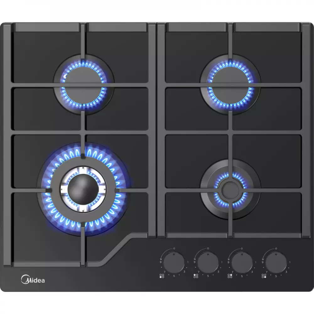 Газовая варочная панель Midea MG693TGB