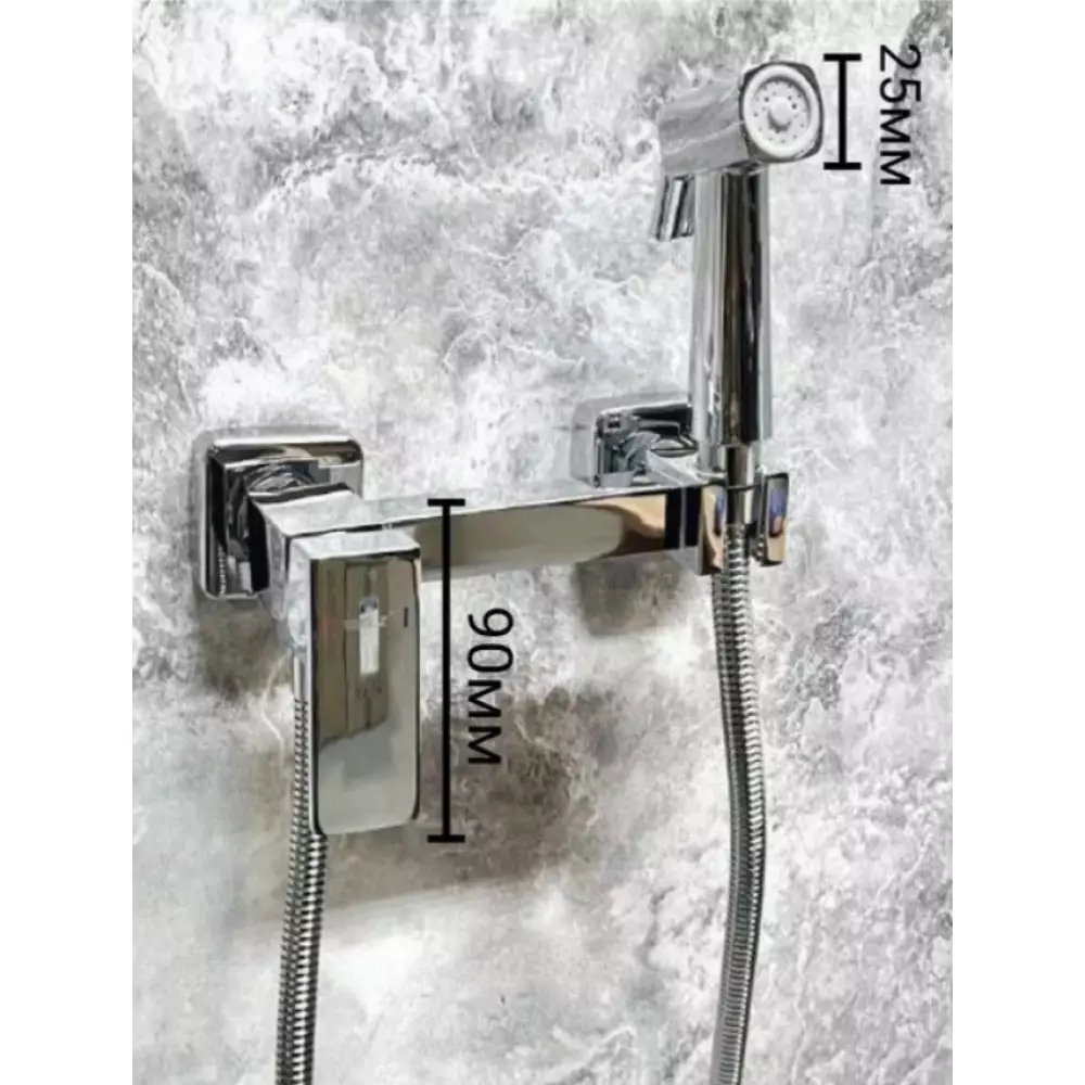 Гигиенический душ Belz B55806 со смесителем хром