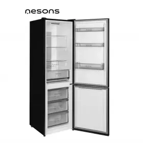 Холодильник Nesons NS-BF196GB60NFN34DKN черный