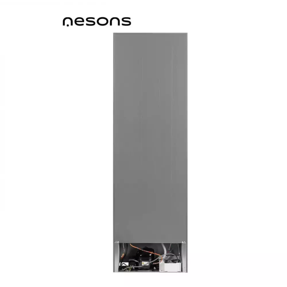 Холодильник Nesons NS-BF196GG60NFN34DKN серый