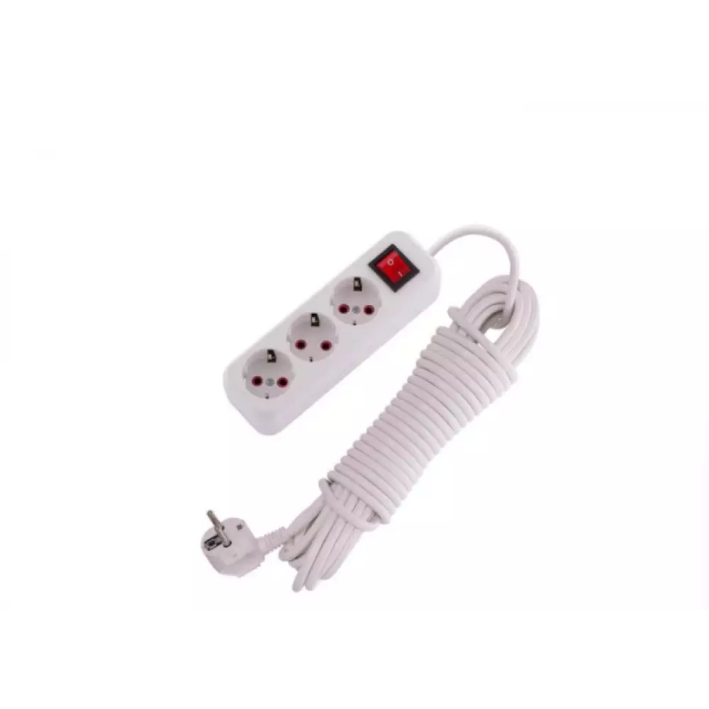 Удлинитель Lezard LILA 3х 10м с\з с выкл 720-0310-302