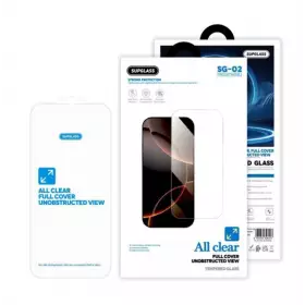 Бронь-стекло SupGlass SG02 All Clear iPhone 16 Pro/17/17 Pro черный