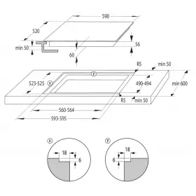 Индукционная варочная панель Gorenje GI6401BSCE