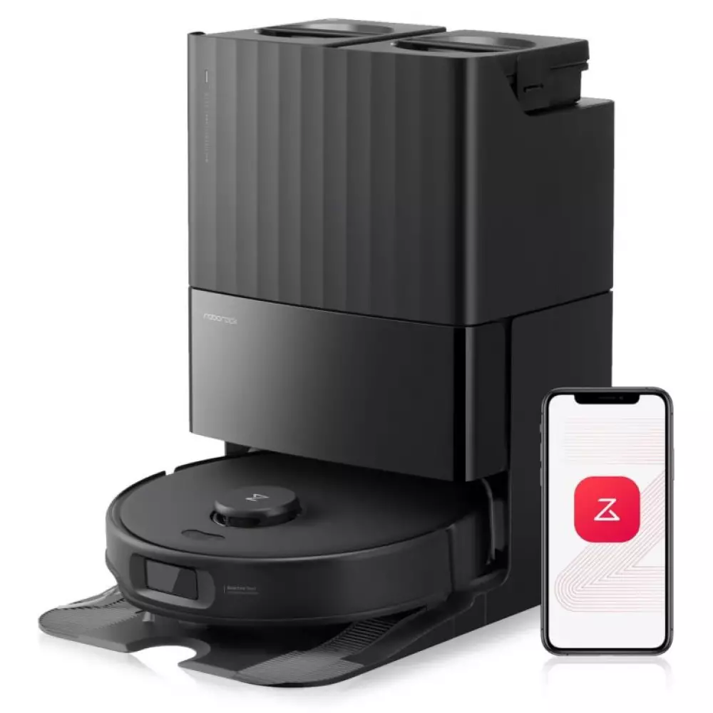 Робот пылесос Roborock Qrevo EdgeC (RU) черный