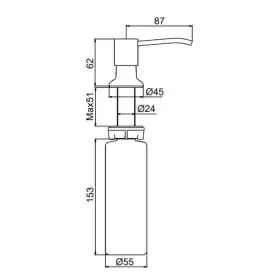 Дозатор Frap F408-9