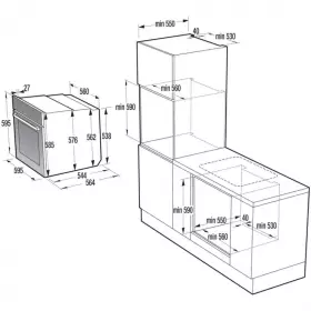 Духовой шкаф Gorenje BSA6747DGWI