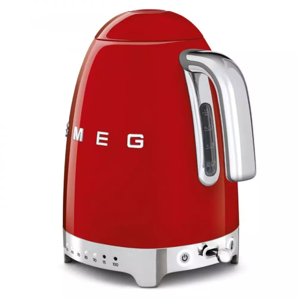 Электрический чайник Smeg KLF04PBEU красный