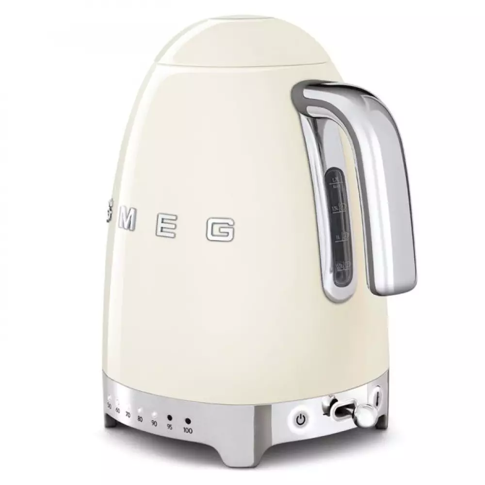 Электрический чайник Smeg KLF04PBEU бежевый