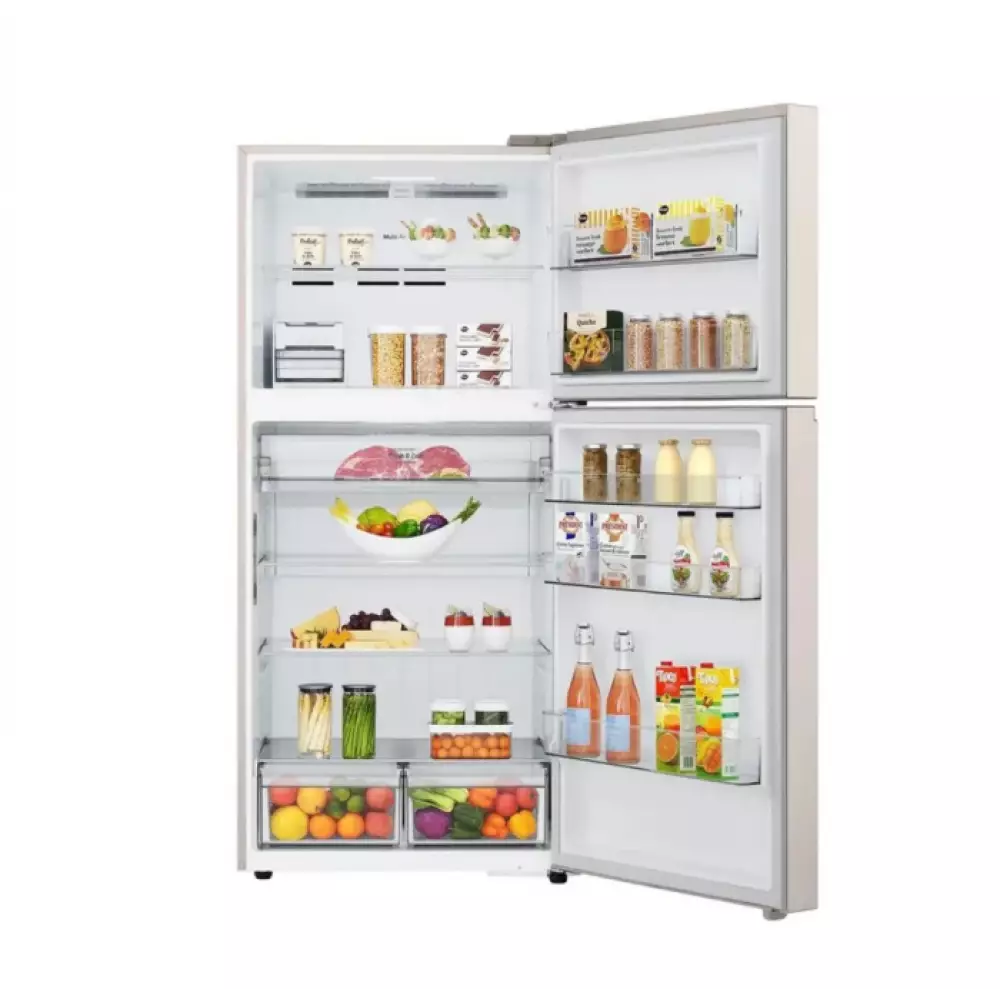 Холодильник LG GR-B922FEBM бежевый