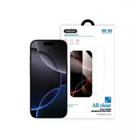 Бронь-стекло SupGlass SG02 All Clear iPhone 16 Pro Max/17 Pro Max черный