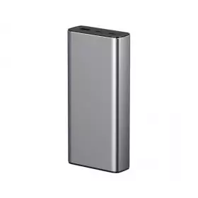 Внешний аккумулятор Breaking Metallica USB-A+2USB-C 20000 mAh,  22,5W, PD, QC 3.0, LED Графит 27202