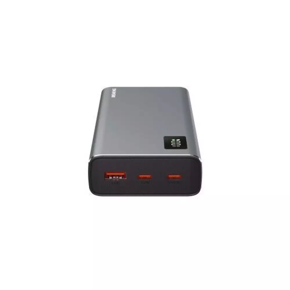 Внешний аккумулятор Breaking Metallica USB-A+2USB-C 20000 mAh,  22,5W, PD, QC 3.0, LED Графит 27202
