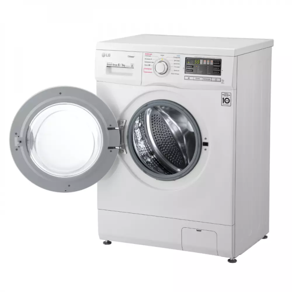 Стиральная машина с сушки LG F1296CDS0X