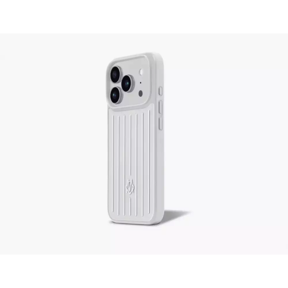Чехол  Rimowa iPhone 17 Pro серебристый