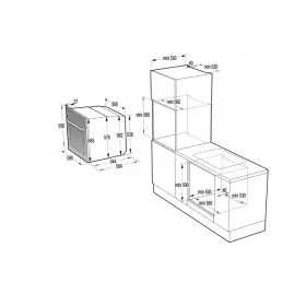 Духовой шкаф Gorenje BOS6747A05DG 