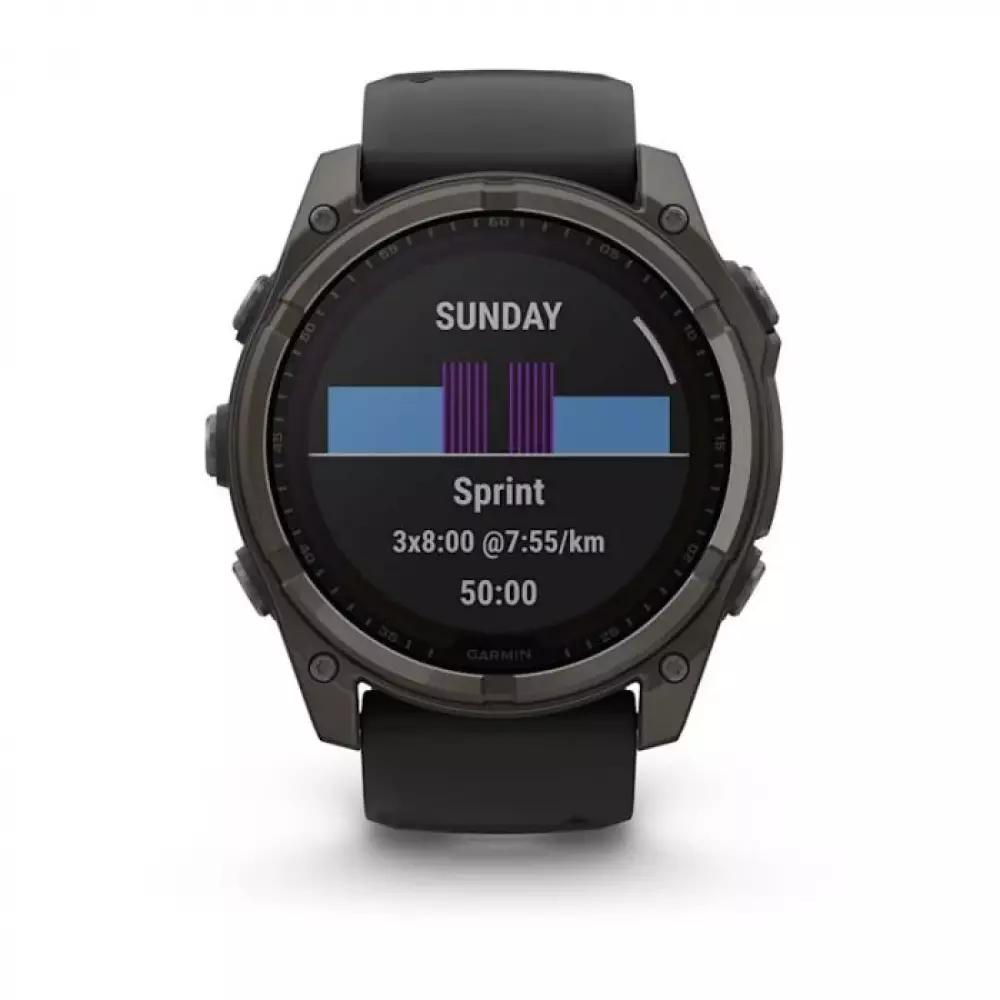 Смарт часы Fenix 8 GPS черный