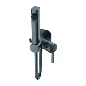 Гигиенический душ Haiba HB5518-3 со смесителем оружейная сталь