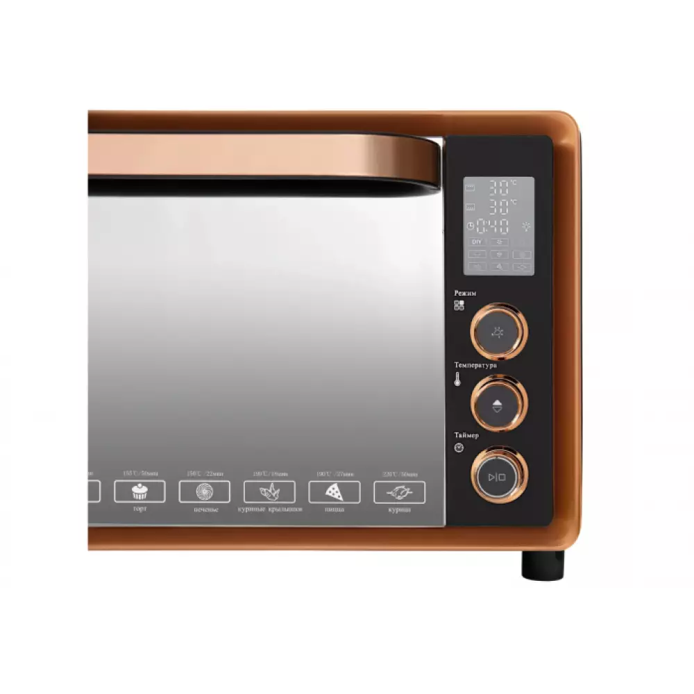 Встраиваемый духовой шкаф Hiberg PR 400 Gold moon