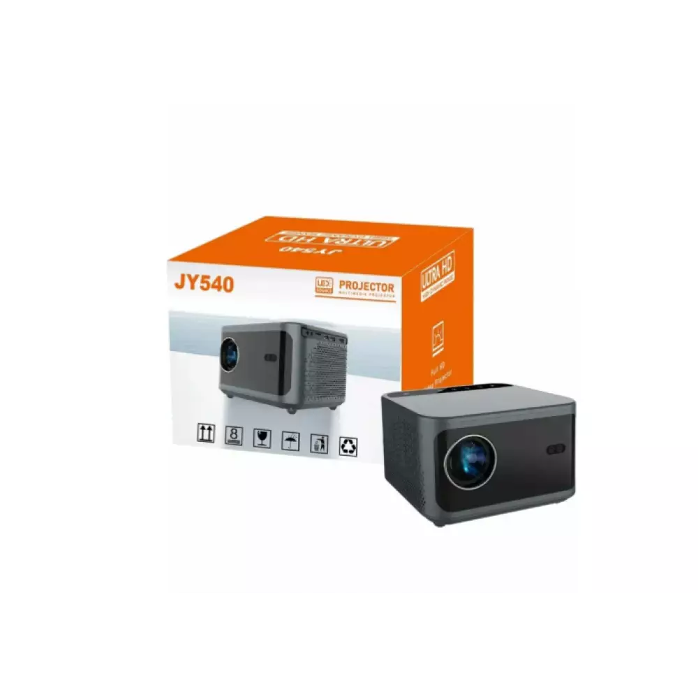 Проектор JY540 FULL HD/4K, Android 13.0, Wi-Fi 5G, HDMI, Bluetooth, 2+16 ГБ