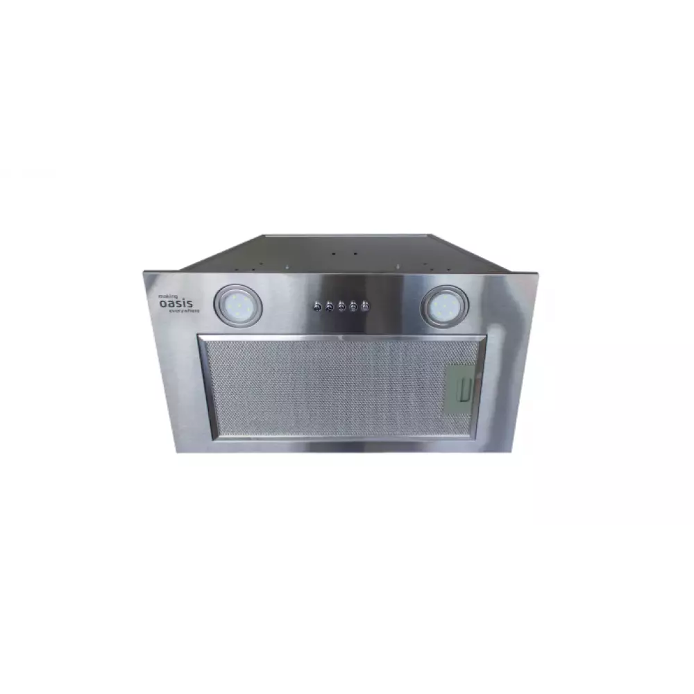 Встраиваемая вытяжка Oasis UM-52S 1000 куб стальная